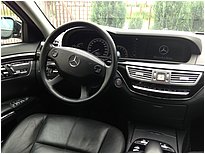Limuzína Mercedes - Benz S Class Long černý k pronájmu